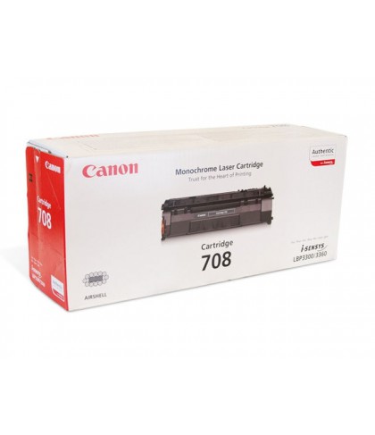 Canon 708 чёрный лазерный картридж