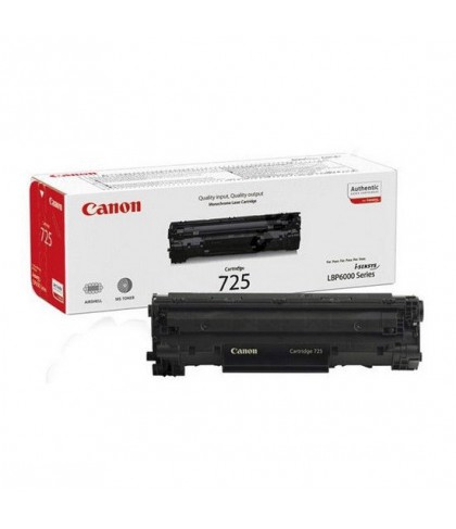 Canon 725 чёрный лазерный картридж
