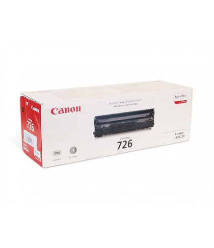 Canon 726 чёрный лазерный картридж
