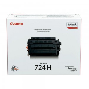 Canon 724H чёрный лазерный картридж
