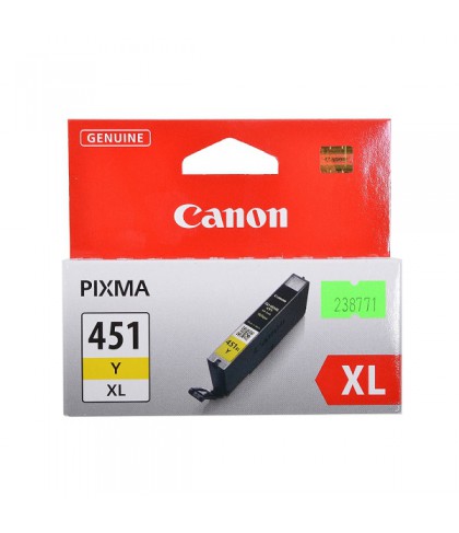 Canon CLI-451XL y жёлтый струйный картридж