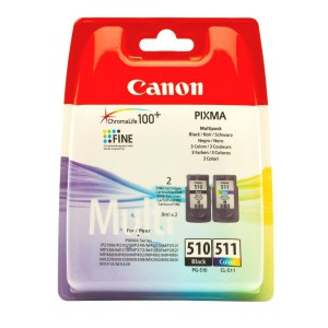 Canon PG-510 + CL-511 чёрный + цветной комплект