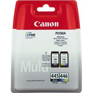 Canon PG-445 + CL-446 чёрный + цветной струйный картридж