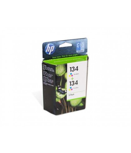 C9505HE картридж HP 134 + 134 color multipack